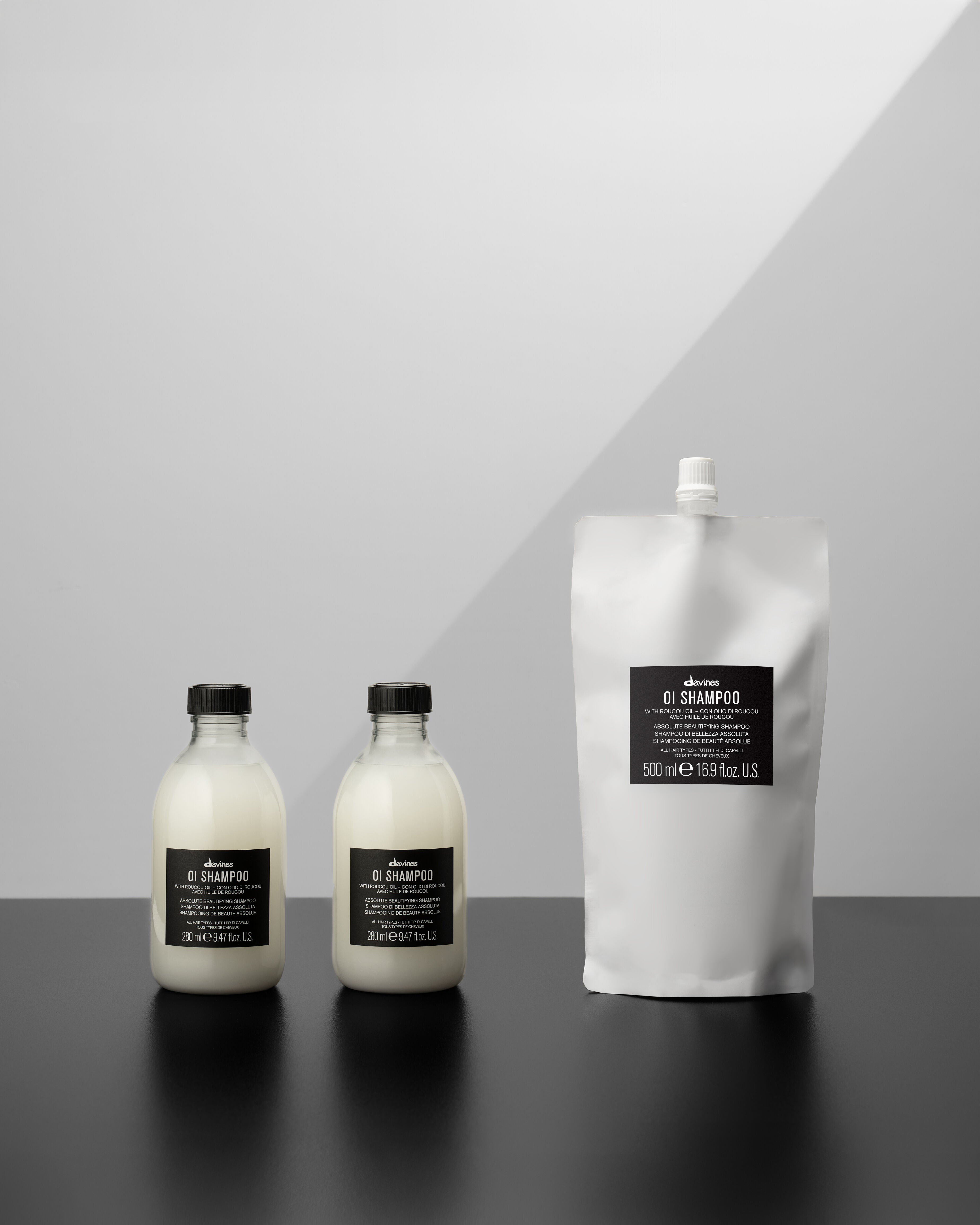 OI ŠAMPŪNS ABSOLŪTAM MATU SKAISTUMAM