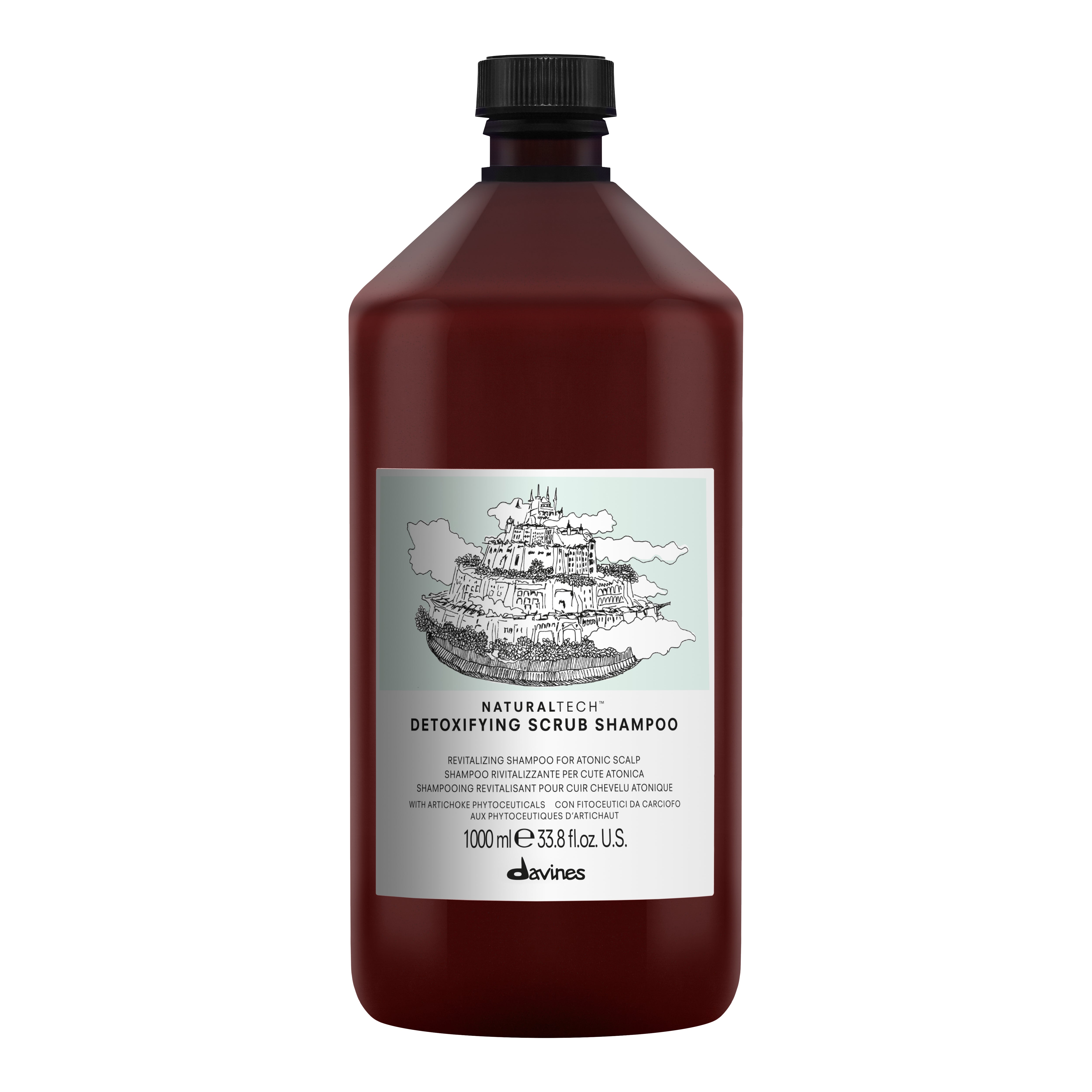 DETOXIFYING DETOKSICĒJOŠAIS ŠAMPŪNS-SKRUBIS