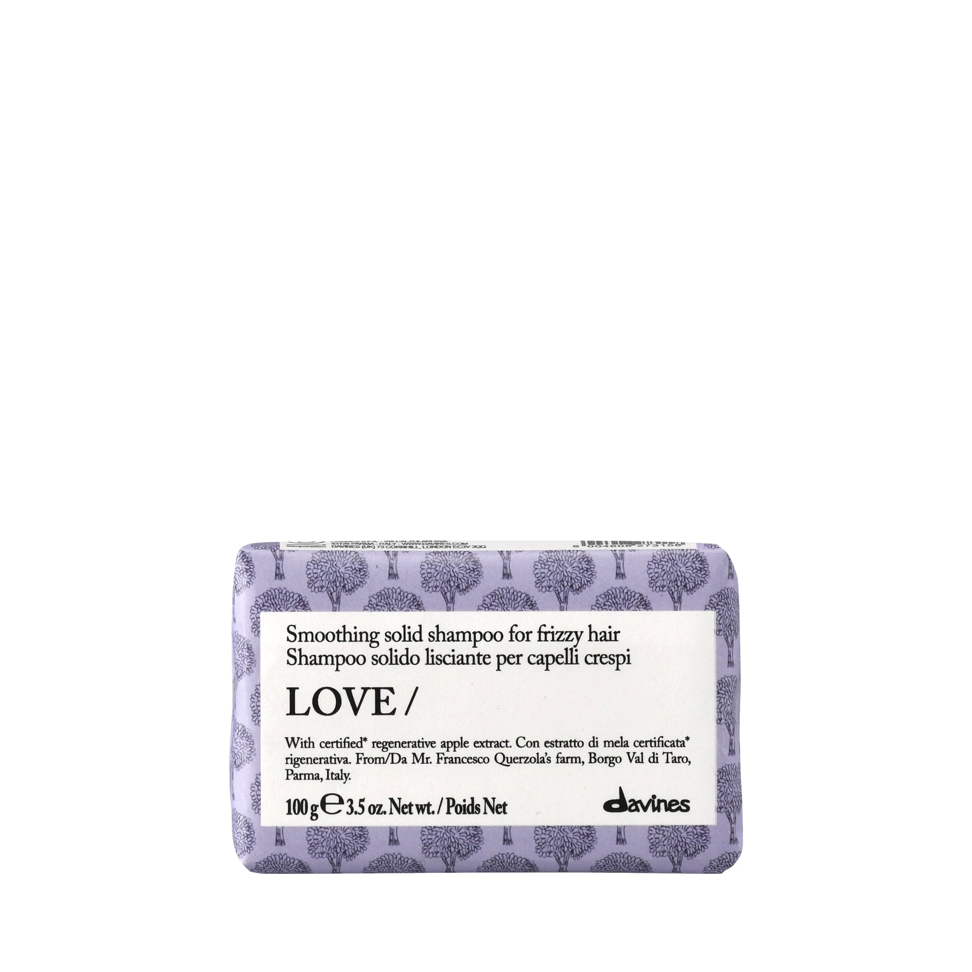 LOVE/ cietais šampūns cirtu izlidzinašanai