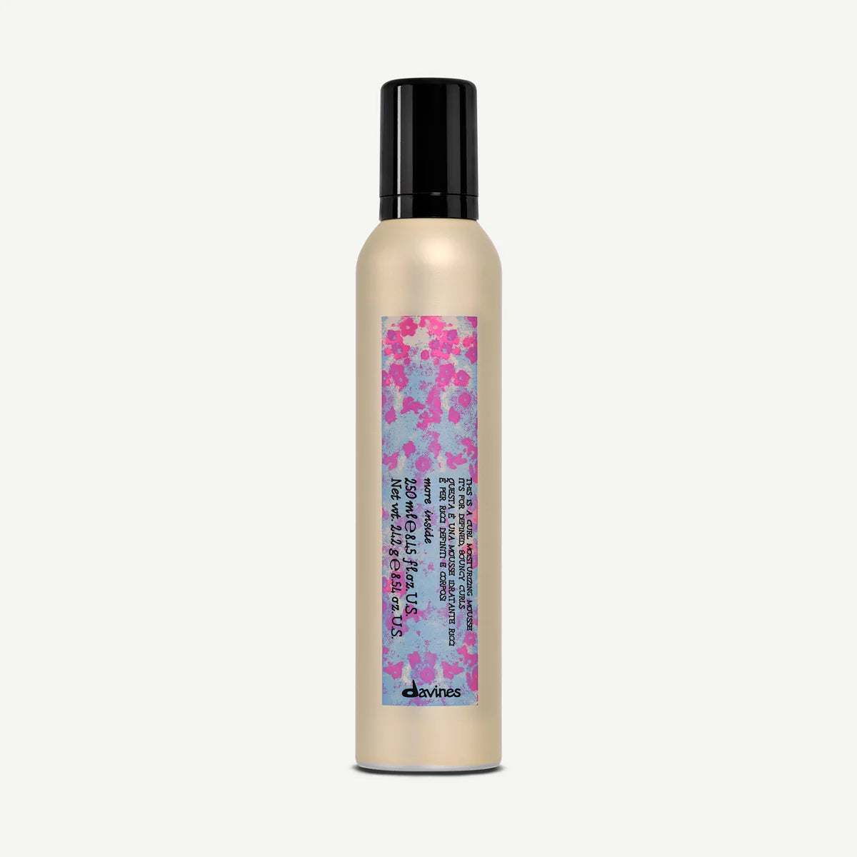 MOISTURIZING MOUSSE | Mitrinošais muss sprogainām, izteiksmīgām lokām